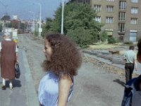 Tsjechoslowakije 1983 our hostess - onze gastvrouw, Prague