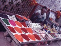 India 1987 paint seller, Allahabad