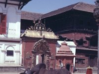 Nepal 1987 Durbar-square, Bhaktapur