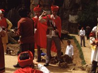 China 1988 tourists at stone forest