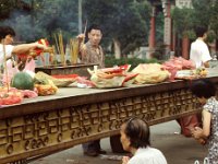 China 1988 Wong Tai Sin Temple in Hong Kong
