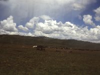 China 1988 view from bus, HongYuan, Sichuan?