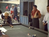 China 1988 playing pool, HongYuan, Sichuan?