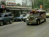Philippijnen 1988 jeepney in Manila
