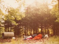 Tsjechoslowakije 1983  cheap camping - overnachtingsplek