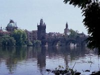 Tsjechoslowakije 1983  view on Karlův most, Prague