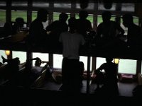 China 1988  'Slaveship' from Canton (Guangzhou) to Wuzhou (stop before Yangshuo), the chinese spit bones on the ground and on my sandals. Een 'slavenboot' van Canton (Guangzhou) naar Wuzhou (tussenstop voor Yangshuo), onderweg spugen de chinezen botjes op de grond en mijn sandalen