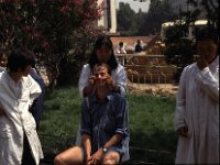China 1988  Frank gets a massage