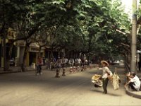 China 1988  street in Kunming