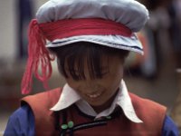 China 1988  girl at market