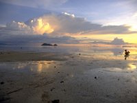 Thailand0019  Sunset on Koh Pangan, Thailand.