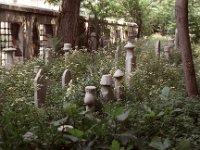 Turkije 1989  cemetery at Blue mosque