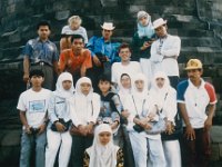 Indonesia 1990  Eugene with locals