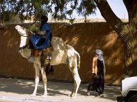 Sahara 1991  proud Touareg. Tamanrasset