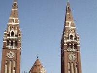 Hongarije 1992  Votive Church, Szeged