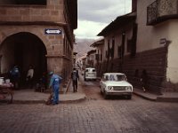 Peru 1993  near plaza San Blas, Cuzco