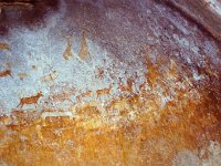 Zimbabwe 1995  San wall painting, Bambata cave, Zimbabwe