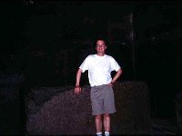 Egypt 1996  Frank in pyramid of Cheops