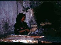 Egypt 1996  Female baker near Asuan
