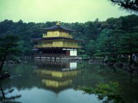 Japan 1996  Kyoto, Kinkakuji, golden pavilion.