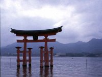Japan 1996  Itsukushima Shrine, Miyajima, Hiroshima.