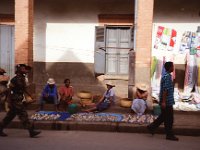 Madagaskar 1997  fish for sale, Ambositra