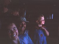 Zuid-Afrika 1997  family Blankers in train Knysna George