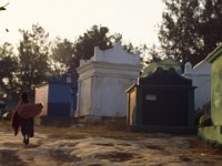 Central America 1998  Chichicastenango cemetery, Guatemala