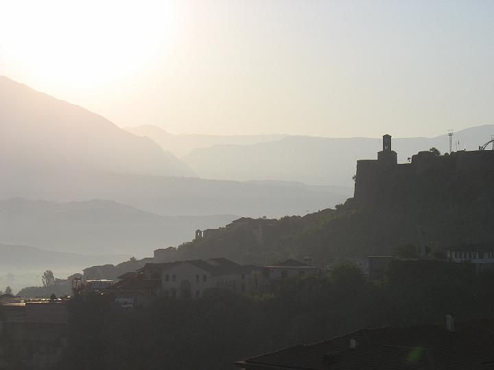 aMG_1502.JPG - Gjirokastra panorama, zonsondergang