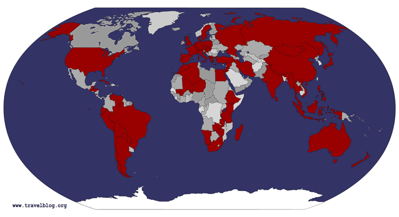 Visited Countries