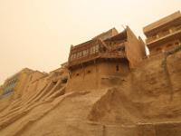 City wall of the old town of Kashgar