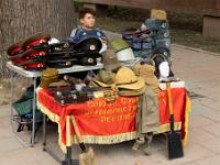 souvenirs at Memorial of Glory, Almaty
