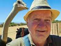 ostrich and Frank, Oudtshoorn