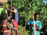 preparing bungee jump