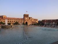 Republic Square, Yerevan, left Government House #1