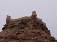 Het Zabal fort van Sakaka, de hoofdstad van al-Jawf.