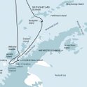 antarctica-ortelius  our route, with the Ortelius